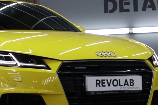 Audi TT corrected, wraped, and coated with ceramic coating Everglass